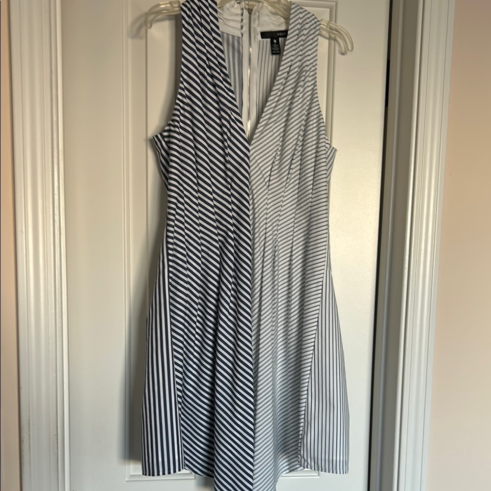 Striped Sleeveless Dress size XS